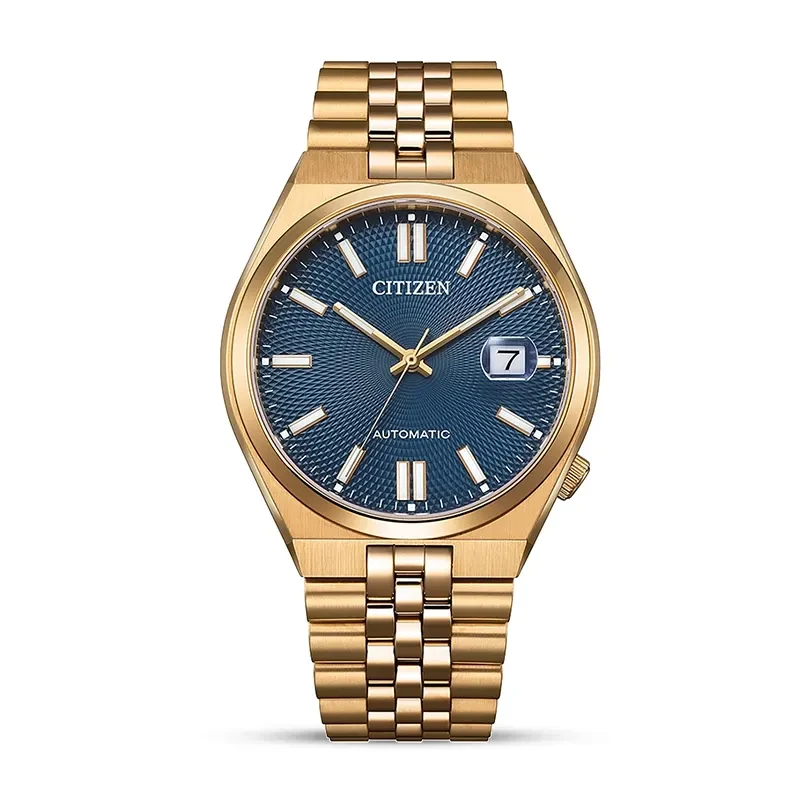 Citizen Tsuyosa 60 Automatic Blue Dial Rose Gold-tone Men’s Watch