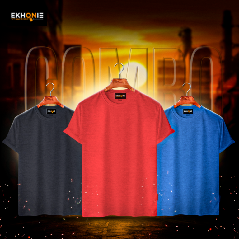 Bundle of 3 – Premium Solid T-shirt